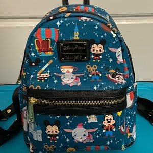 Disney Parks Chibi Loungefly Mini Backpack